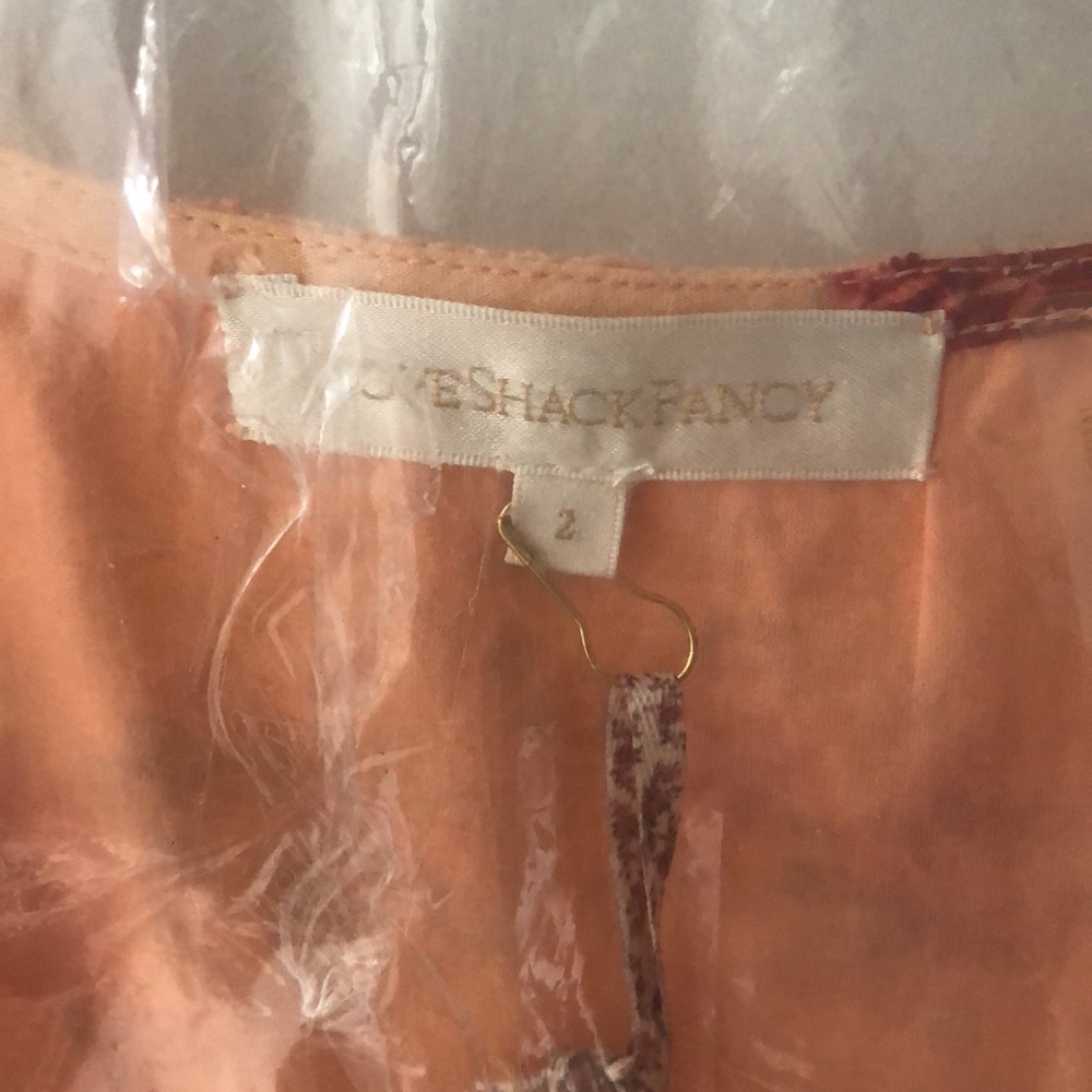 LoveShackFancy Carlton Dress Pink Lemonade Size 2 - Picture 12 of 12